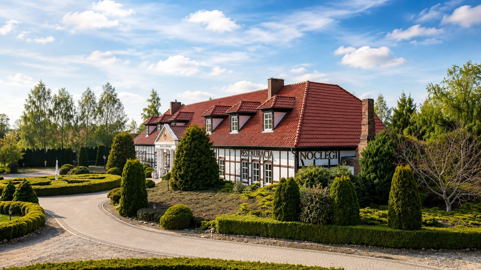 Dworek Golikowo fasada
